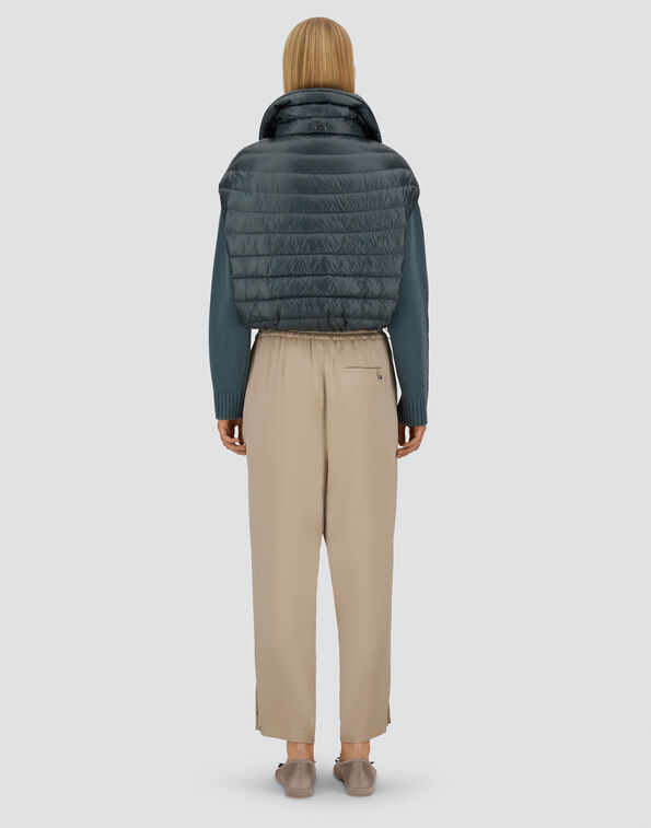 RESORT ENVERS SATIN TROUSERS Herno product thumbnail image view 5