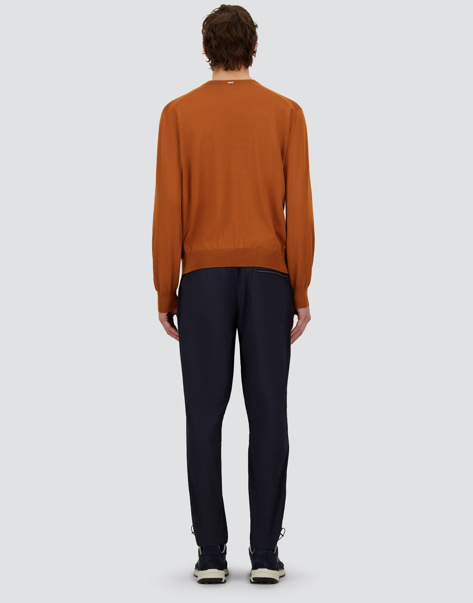 メンズ リゾート ライトストレッチナイロン パンツ ブルー | Herno