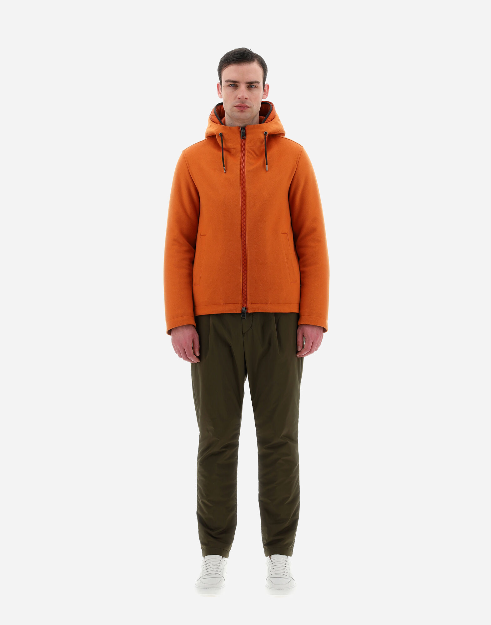 Herno orange hotsell jacket