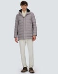 CARCOAT IN CASHMERE, SILK AND MONOGRAM Herno product thumbnail image view 2