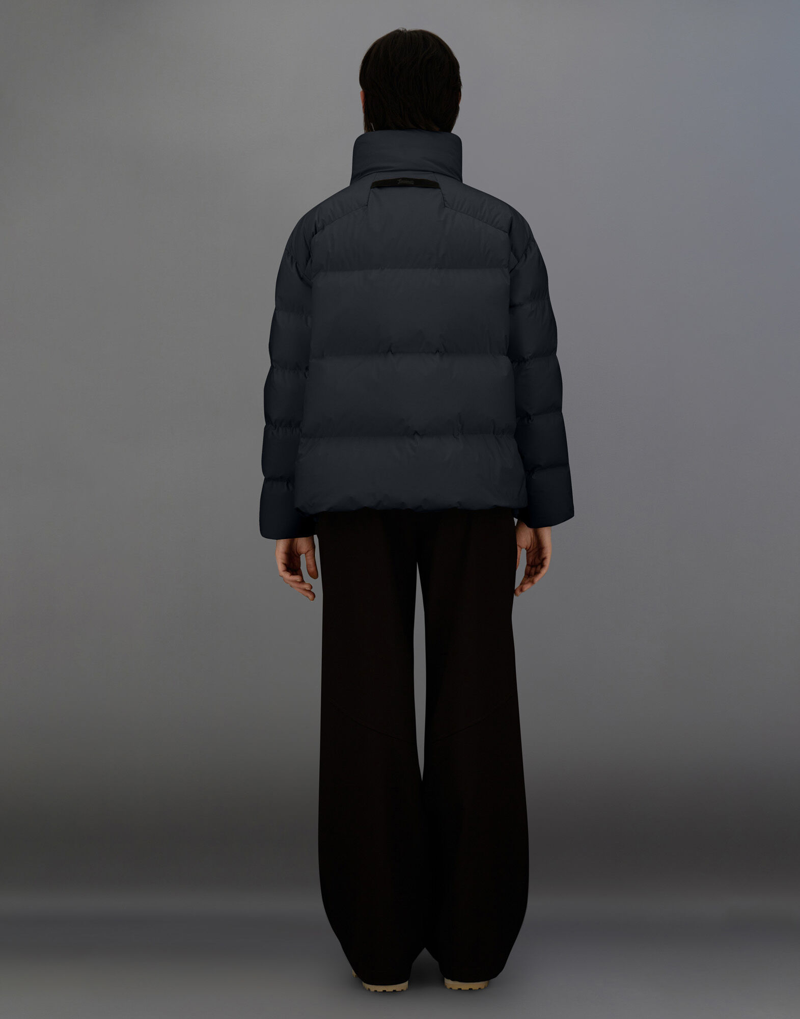 ラミナー 2レイヤーゴアテックス ジャケット ブラック | Herno® (ヘルノ)