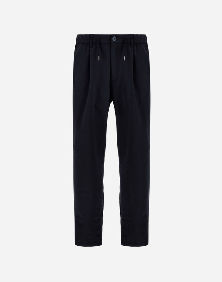 Herno TROUSERS IN WARM TECH Navy Blue PT000145U125399200