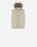 Herno NEW CASHMERE WAISTCOAT Creme PI052UR380251801