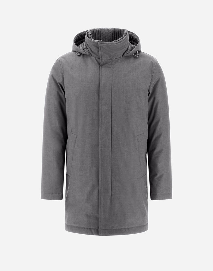 Herno JACKET IN NEW BUSINESS AND NYLON ULTRALIGHT Grey PI001155U126389450