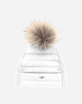 Herno TAFFETA BEANIE White BER005G200451000