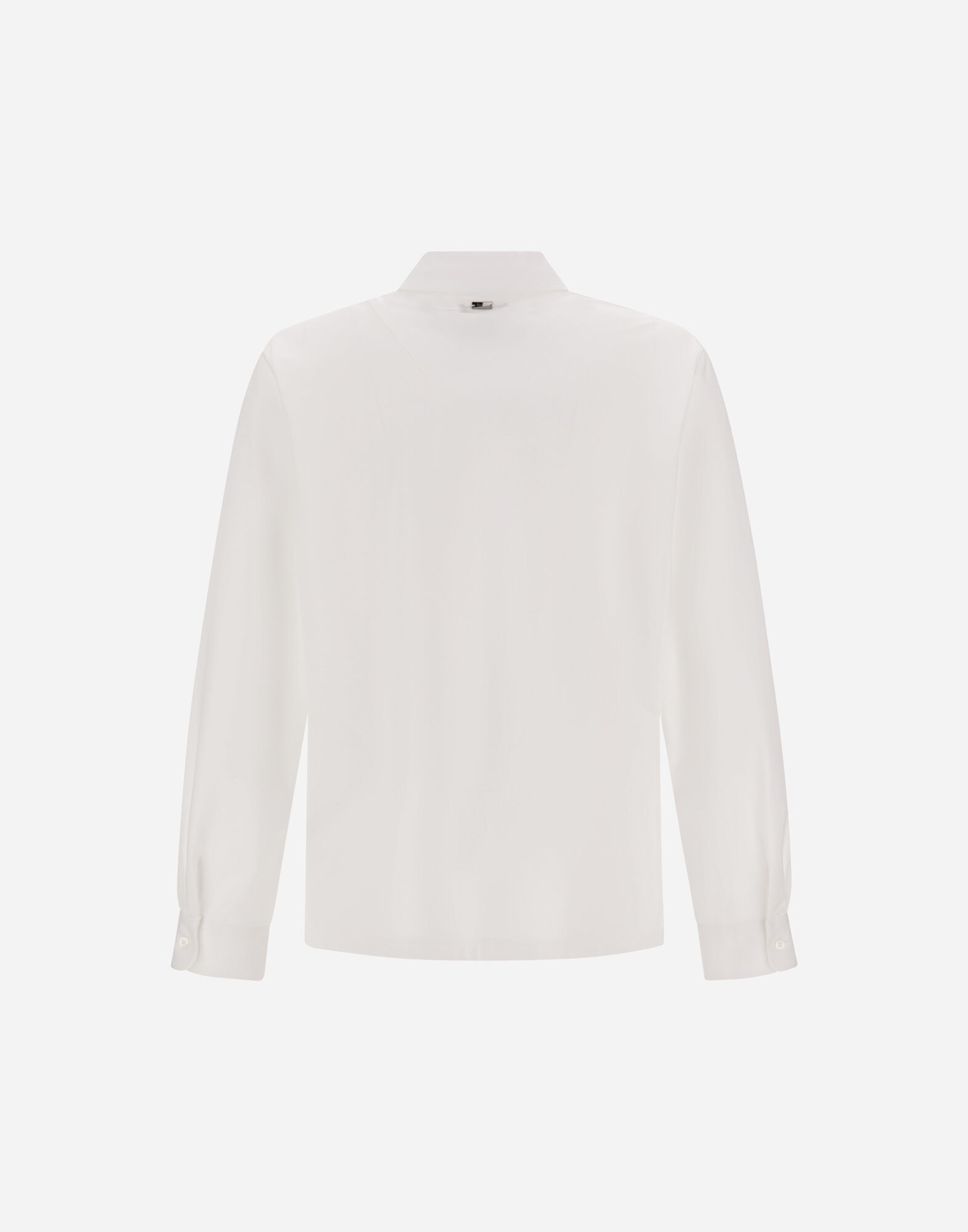 メンズ POLO SHIRT IN SUPERFINE COTTON STRETCH ホワイト | Herno