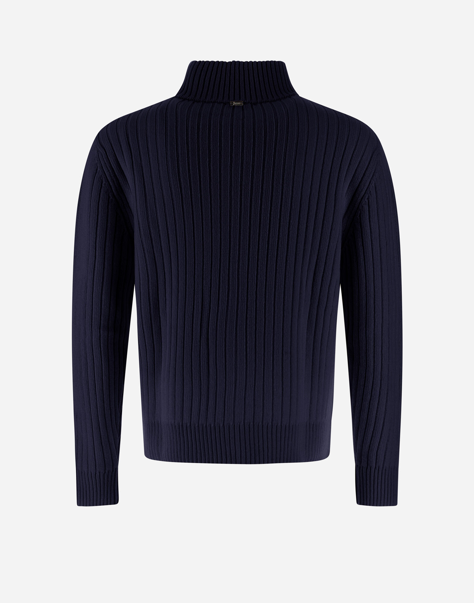 RESORT BOMBER JACKET IN INFINITY WOOL in Navy Blue for Men Herno