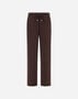 Herno TROUSERS IN MATT CREPE SATIN Dark Chocolate PT000176D127558800