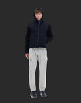 Herno LAMINAR CARDIGAN IN TECHNO FLEECE Dark Blue JP00005UL500619290