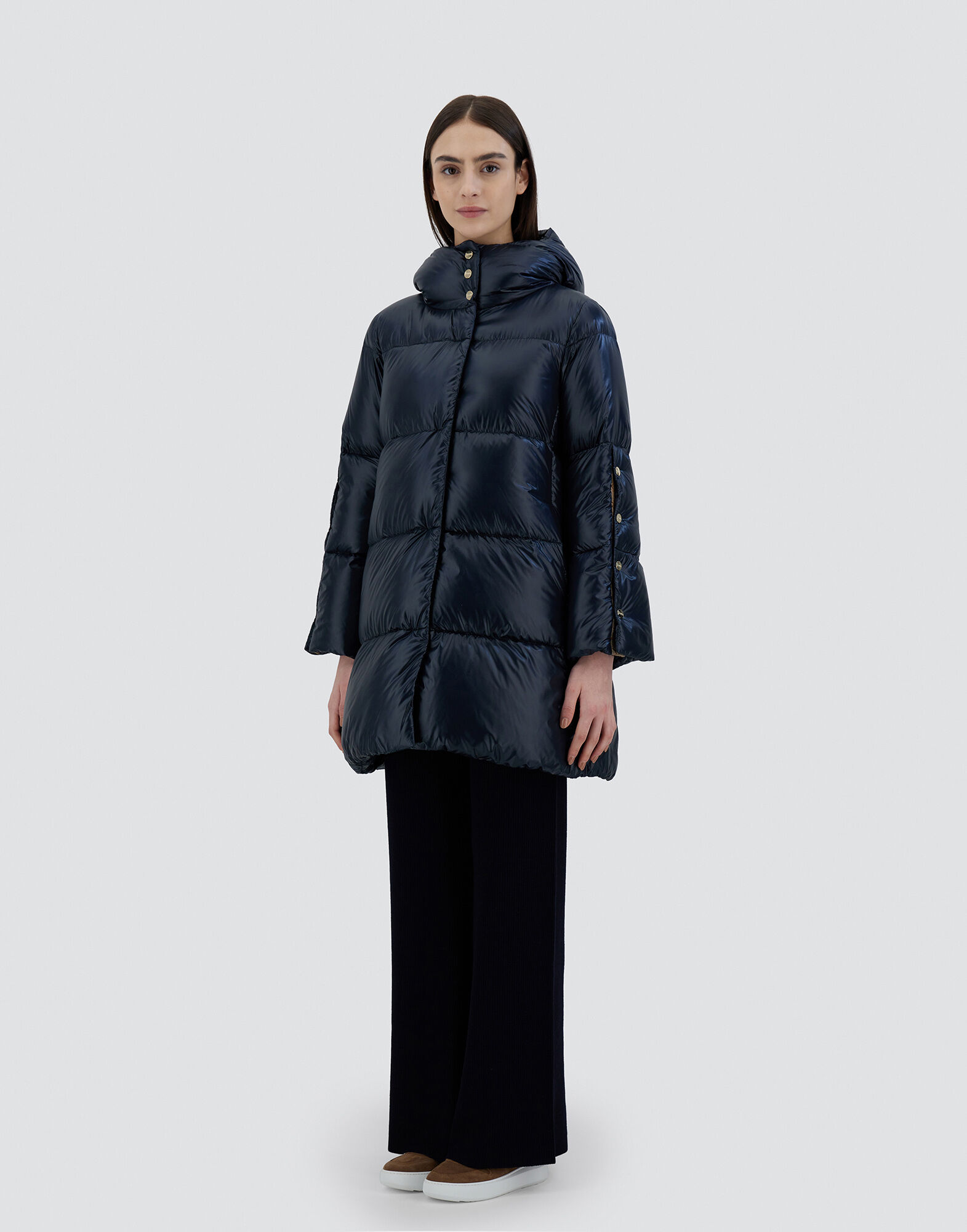 Herno navy jacket store