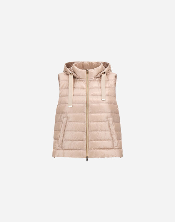 Herno VEST IN NYLON ULTRALIGHT AND MONOGRAM Chantilly PI002217D12017Z1985