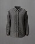 Herno LAMINAR OVERSHIRT IN TRANSLUCENT RIPSTOP Grey CM00004DL12812Z9436