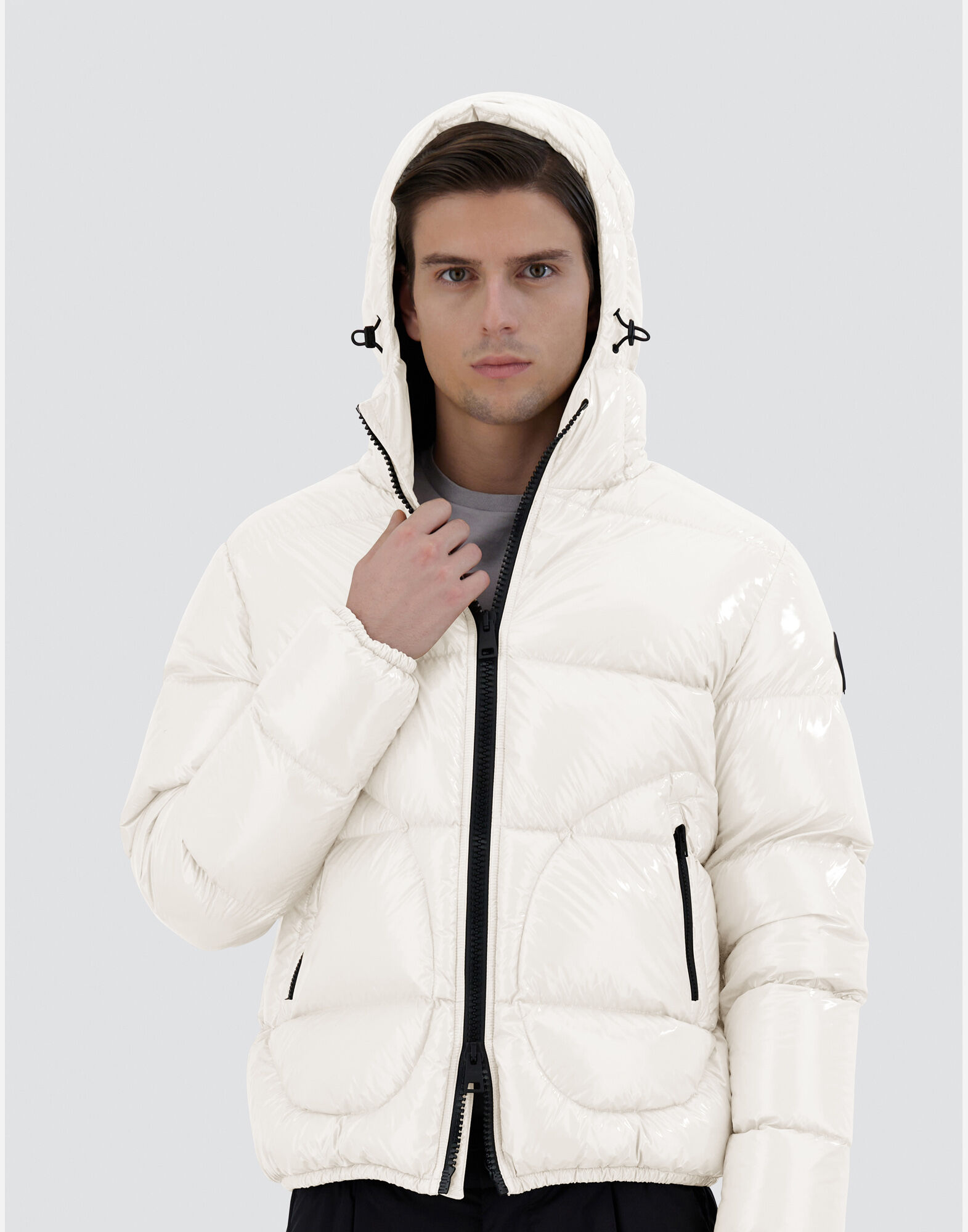 Herno white jacket cheap