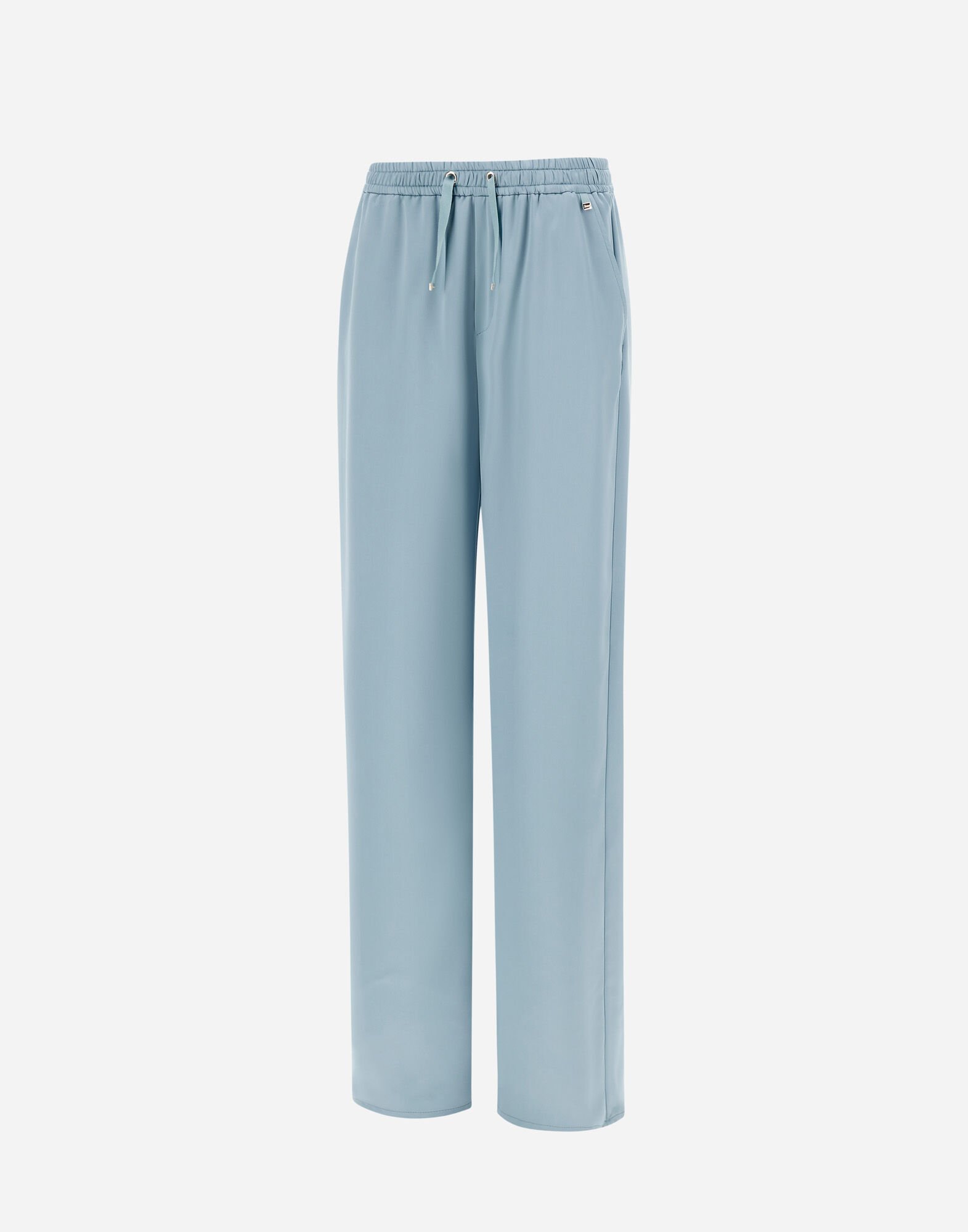 パンツ HERNO SS24 Casual satin trousers (PT000008D 12506 1985) Herno women's pants in satin pt000008d12506 Black