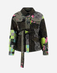 Herno FIELD JACKET IN SAFARI PATCH Green/Black GA000240D13166P7293