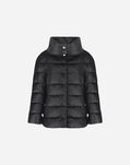 Herno VELVET SHINE CAPE JACKET Black PI001603D124689300