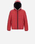 Herno NYLON ULTRALIGHT DOWN PADDED BOMBER Red PI0084B120206980