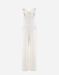 Herno EMBROIDERED DELON DUNGAREES White TT000003D132181000