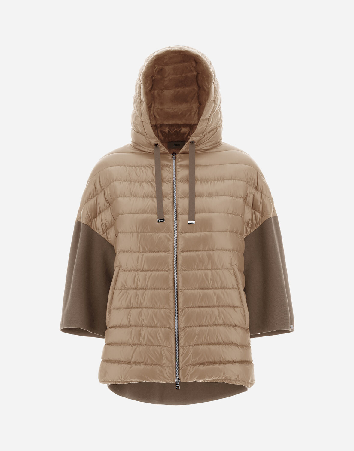 Herno Unlimited Compact Cotton ＆ Nylon Ultralight ジャケット In 褐色