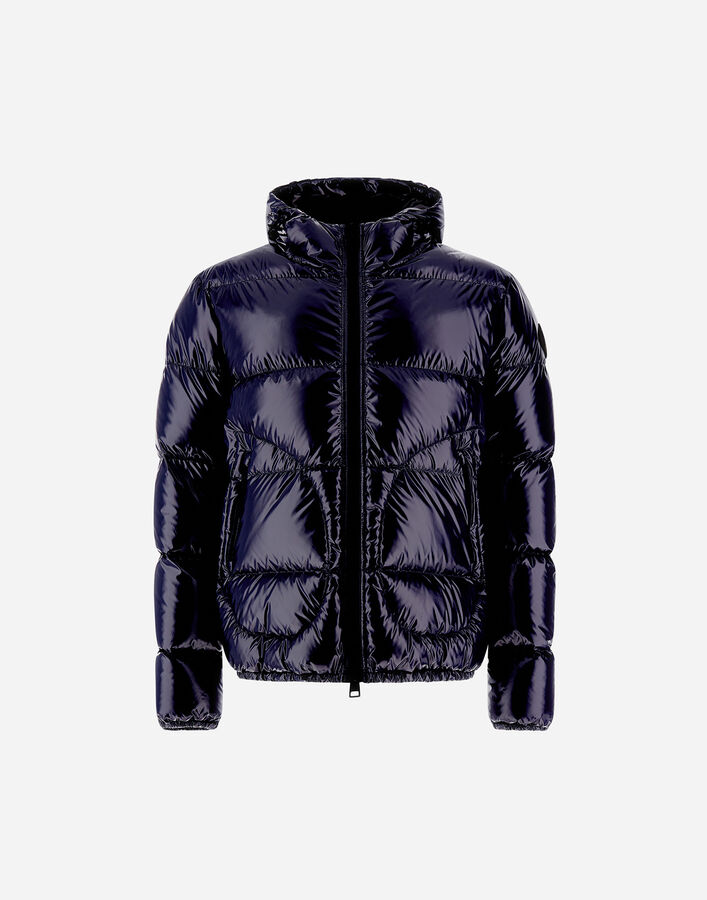 Herno BOMBER JACKET IN GLOSS New Blue PI001133U12220Z9202