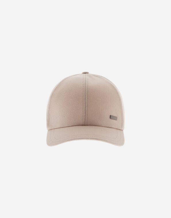Herno RESORT BASEBALL CAP IN CASHMERE AND SILK Chantilly BER0008UR380871985