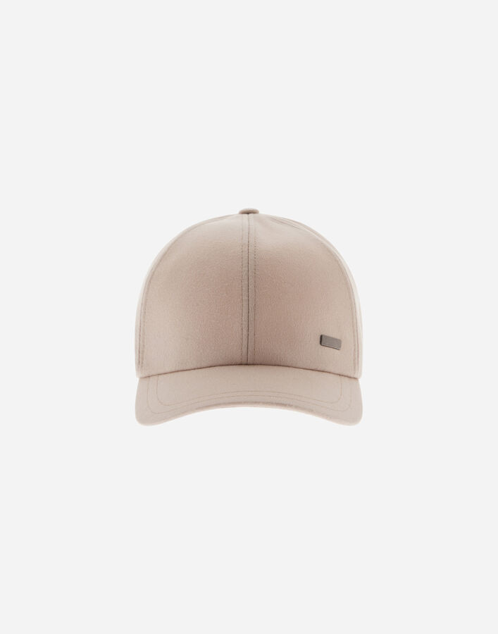 Herno RESORT BASEBALL CAP IN CASHMERE AND SILK Chantilly BER0008UR380871985