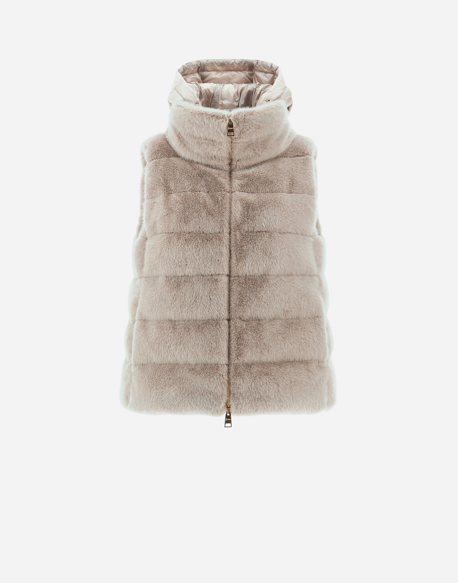 VESTE SANS MANCHES EN NEW LADY FAUX FUR en Chantilly pour femme Herno