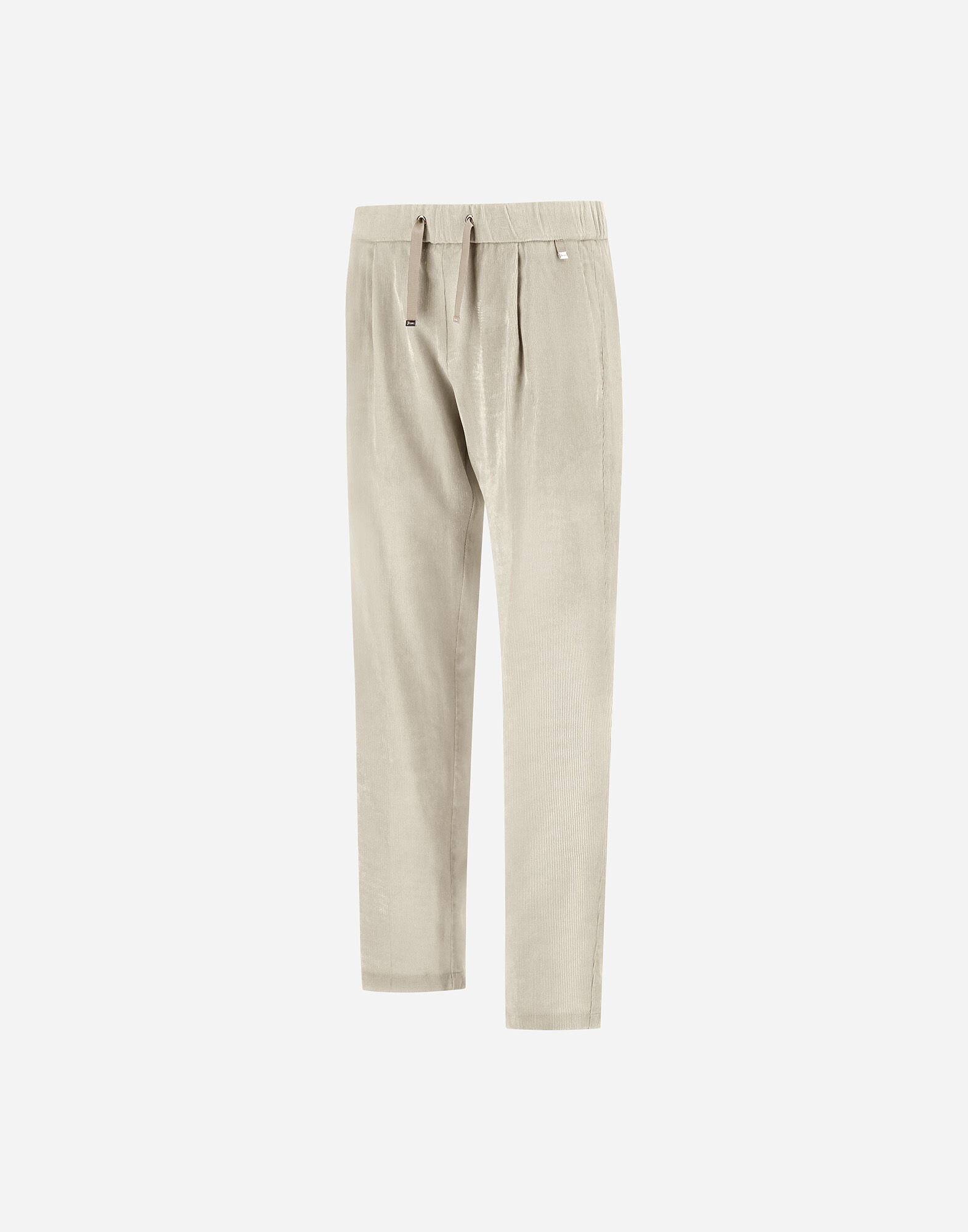 パンツ HERNO Bright corduroy resort trousers RESORT TROUSERS IN BRIGHT CORDUROY in Chantilly for Women