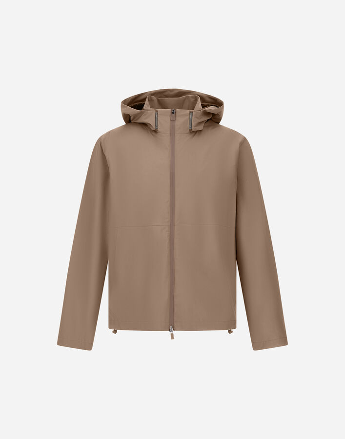 Herno JACKET IN 2 LAYERS WINDSTOPPER Dove Grey GI000618U128362600