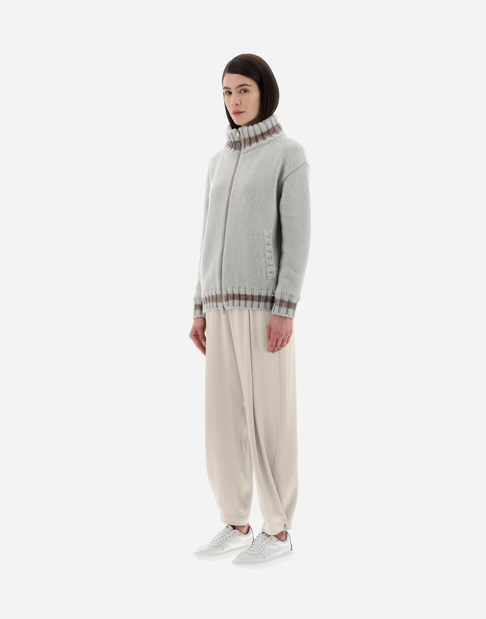 Chenille discount grey cardigan