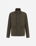 Herno FIELDÂ JACKET IN PURE CASHMERE Olive Green GI000553U381267780