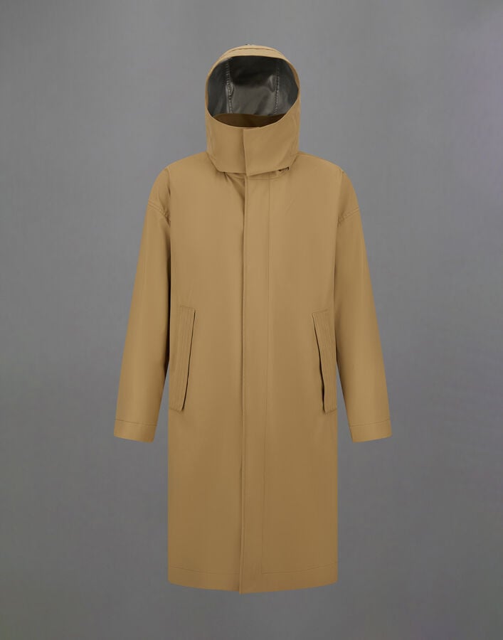 LAMINAR PARKA IN TWILL 2LAYER METALLIC Herno Herno LAMINAR PARKA IN TWILL 2LAYER METALLIC Camel PA00044UL128372154