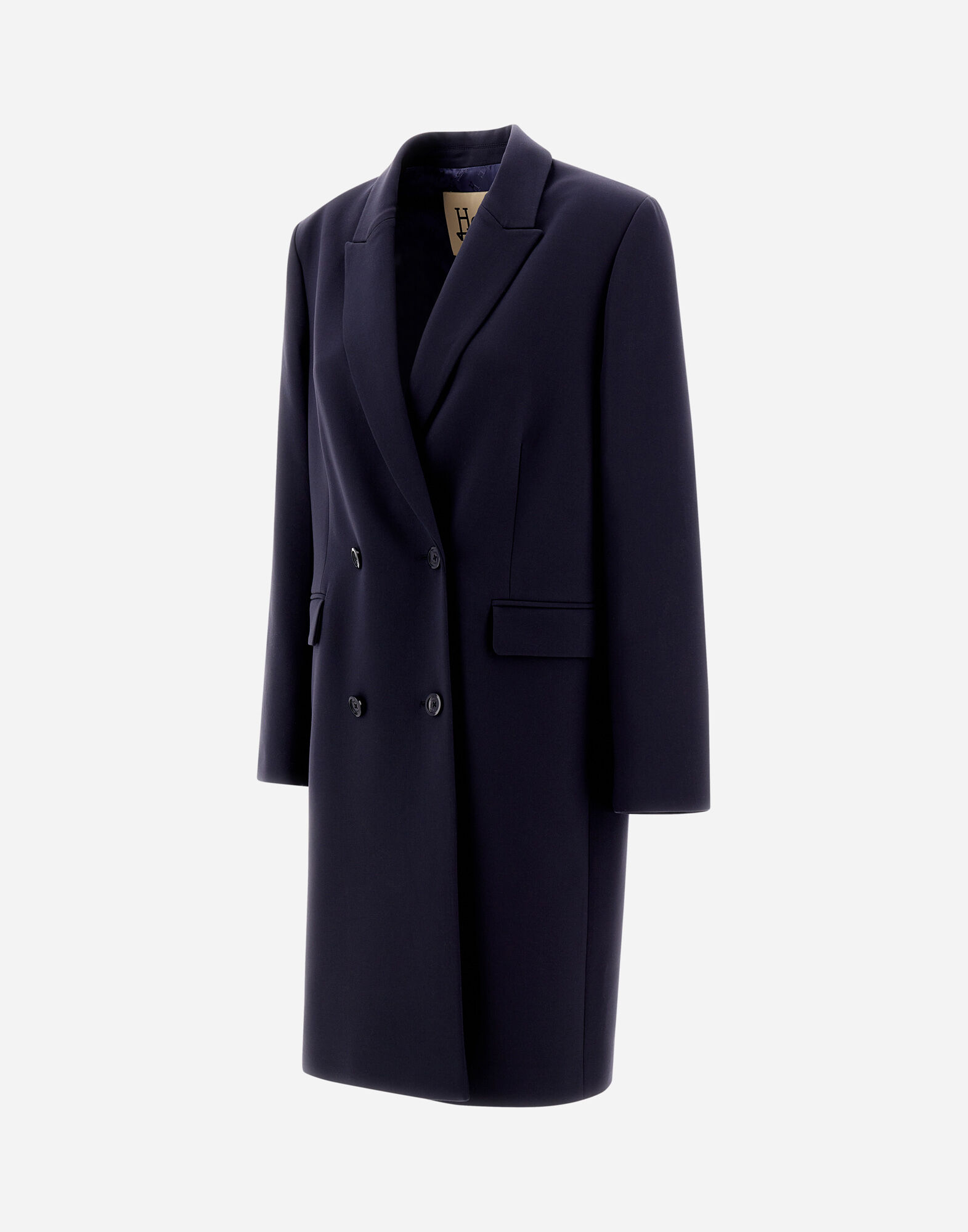 COAT IN EVERYDAY in Navy Blue for Women Herno