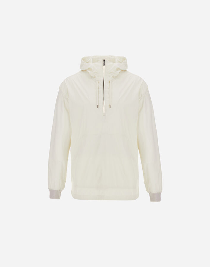 Herno RESORT ANORAK JACKET IN LIGHT STRETCH NYLON White GI00074UR12431SZ1000