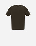 Herno RESORT T-SHIRT IN BASIC COTTON Light Military JG00023UR520527730