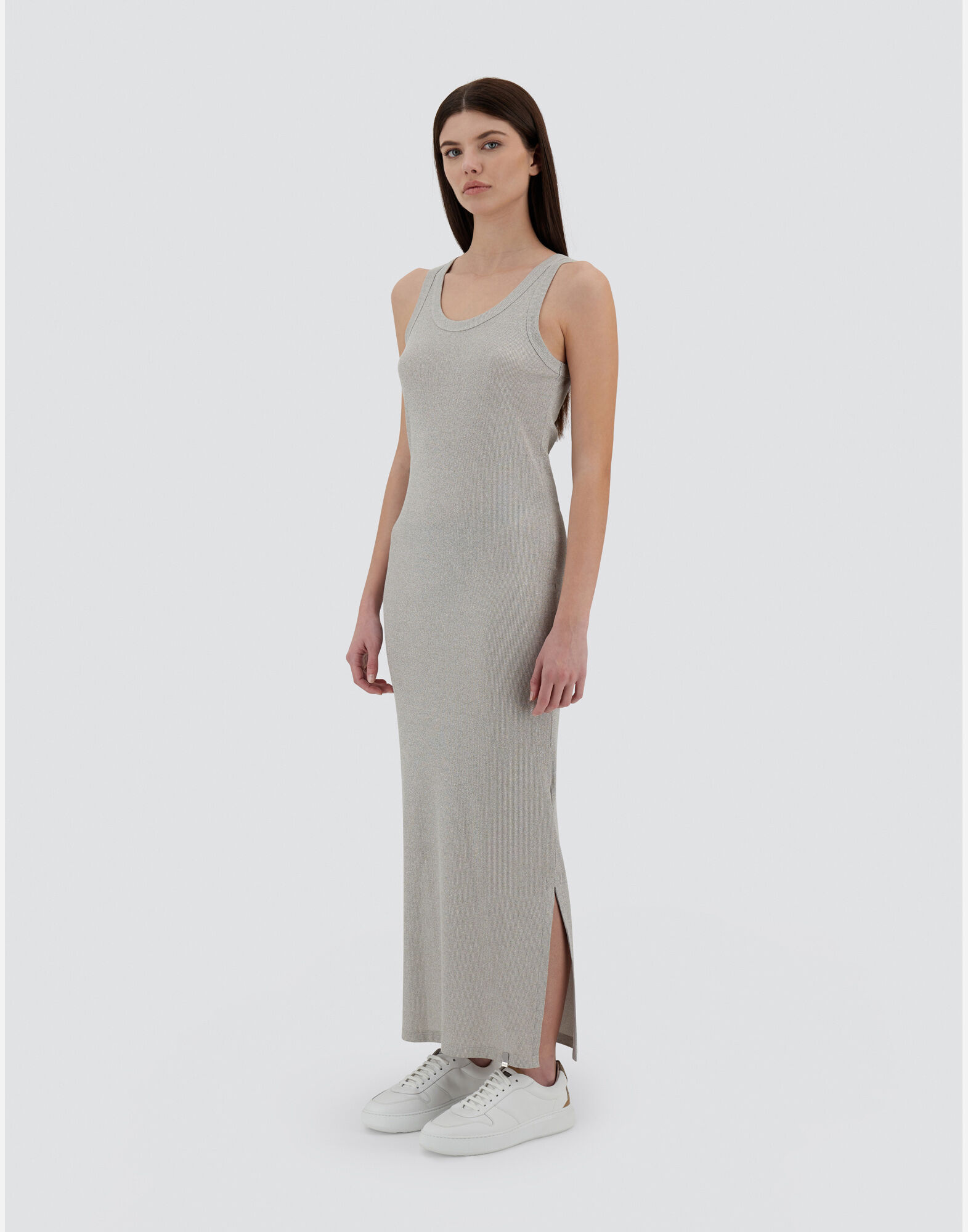 Light grey summer dress online