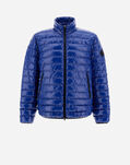Herno BOMBER JACKET IN GLOSS Cornflower Blue PI001126U122209243