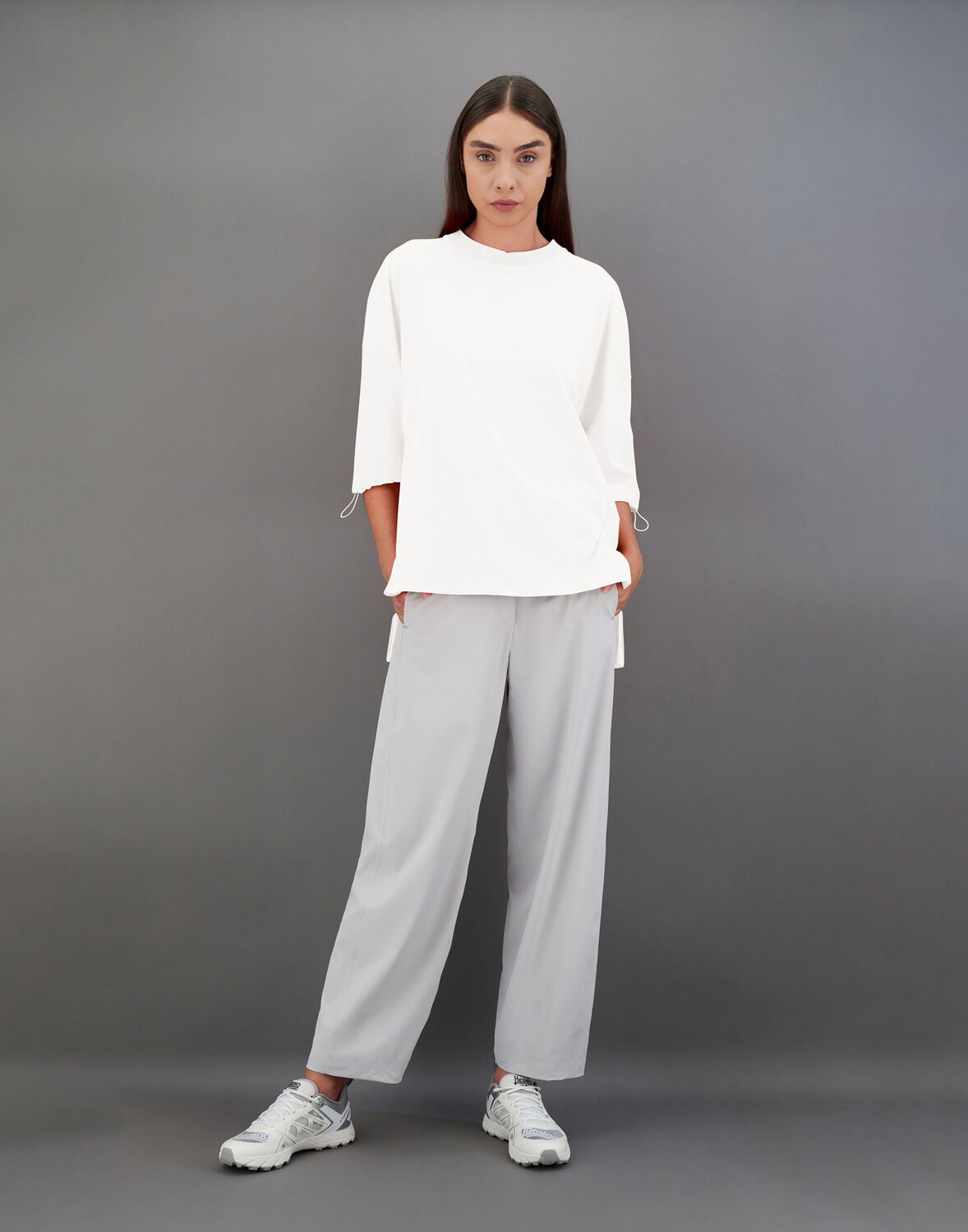 Herno Laminar Dynamic Interlock Tシャツ In White
