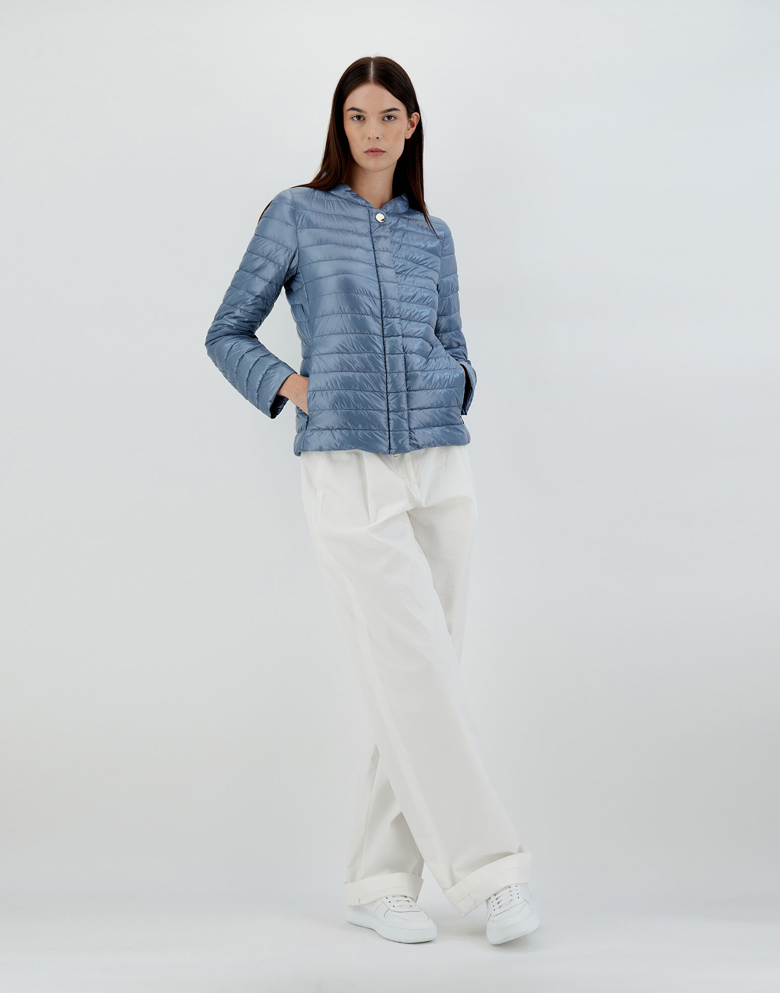 Herno lightweight shirt jacket - Grey