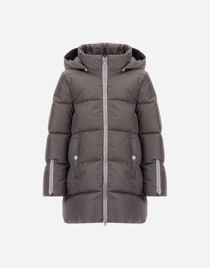 A-SHAPE JACKET IN NYLON CHAMONIX Herno Herno A-SHAPE JACKET IN NYLON CHAMONIX Grey PI000188G12004Z9460