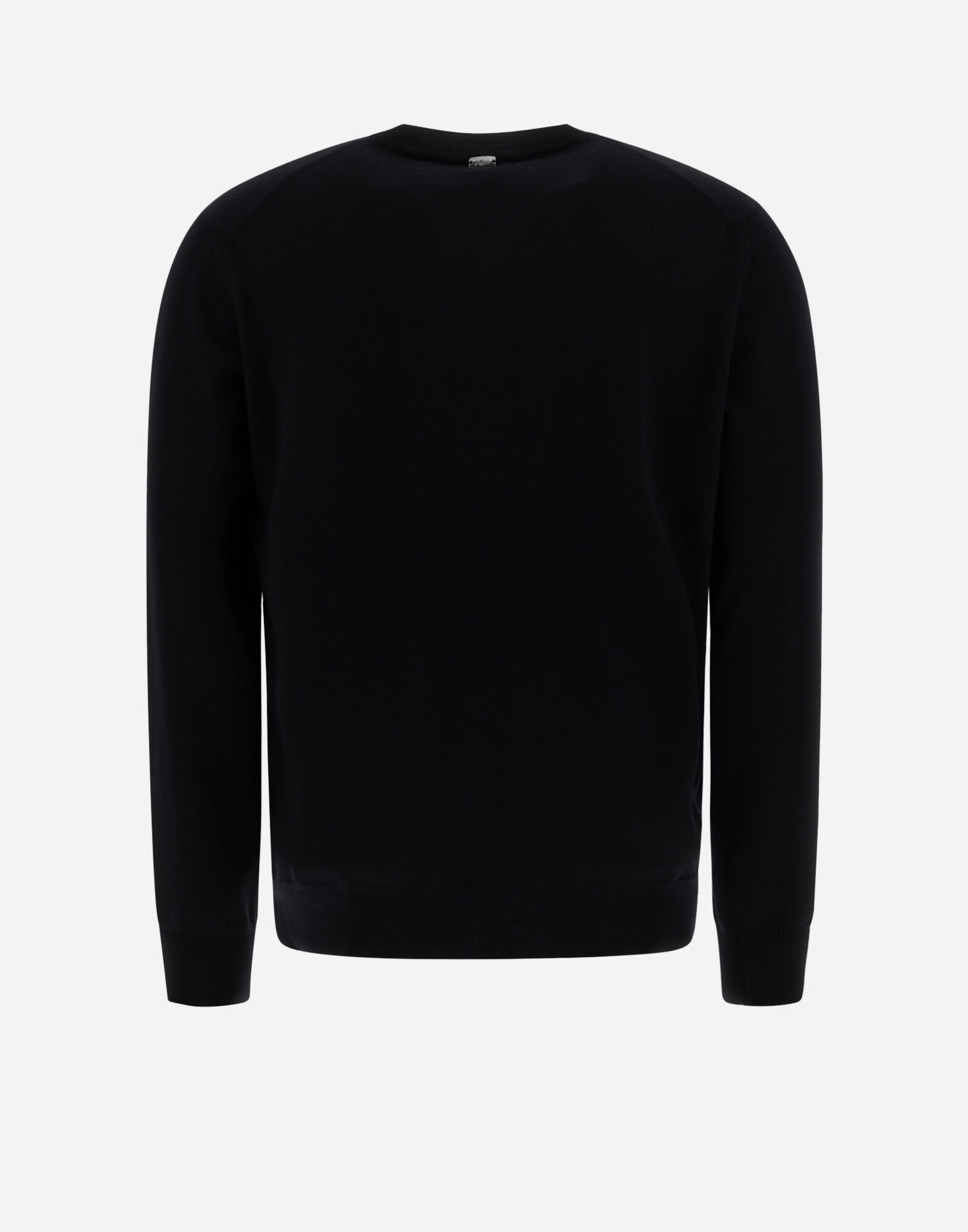 Plain black sales round neck jumper