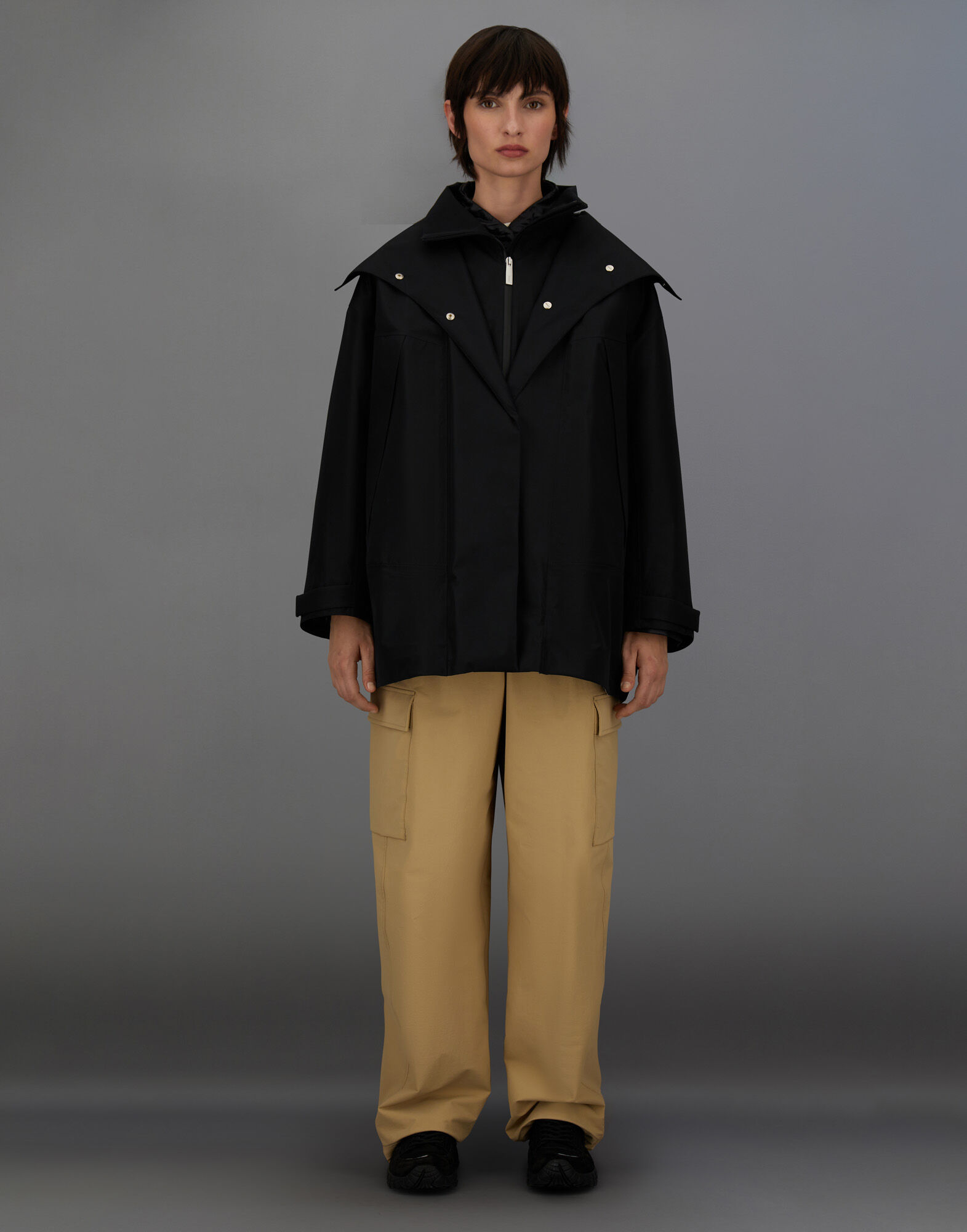 LAMINAR PARKA IN 3L GORE-TEX in Black | Herno®