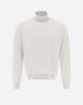 Herno RESORT TURTLENECK SWEATER IN BREEZE Natural ML00004UR701321100