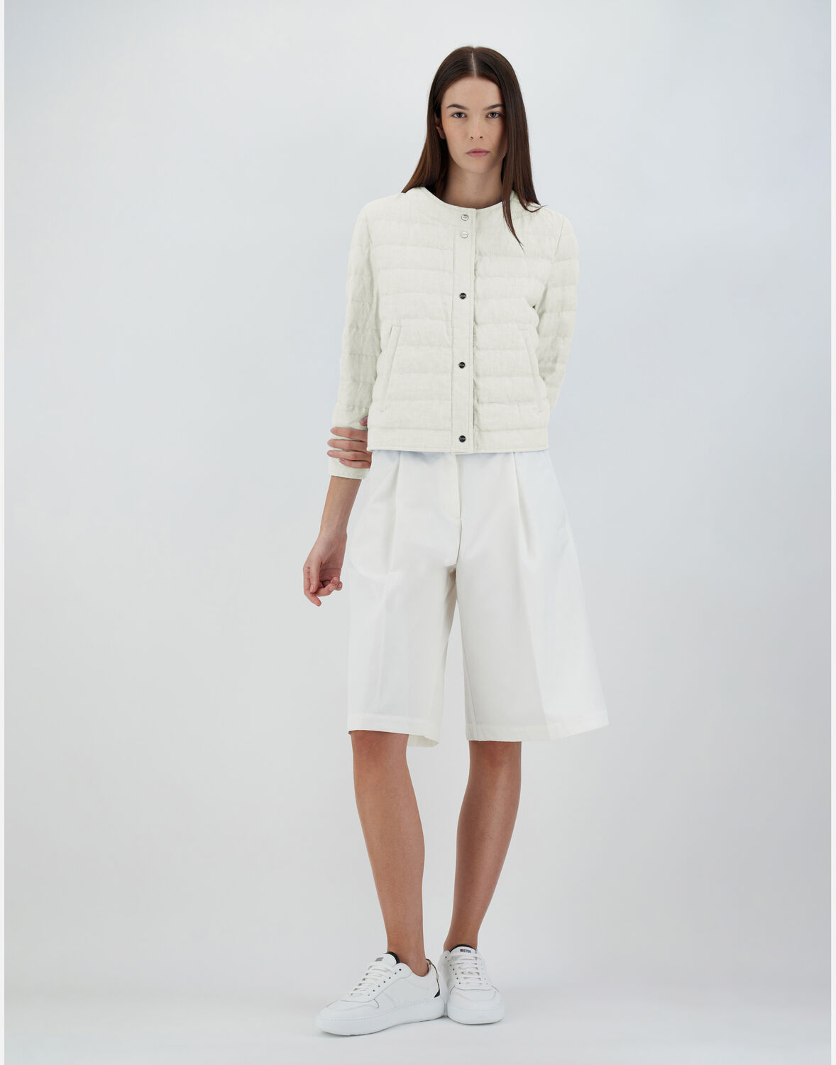 Herno New リネンジャケット In White