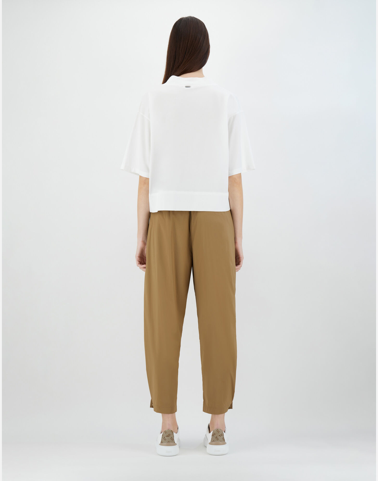 レディース BLUSA DONNA CON FOULARD AL COLLO ホワイト | Herno