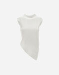 Herno TANK TOP IN MATT VISCOSE Cream ML000038D760611010