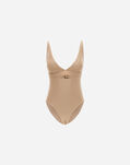 Herno ONE-PIECE SWIMSUIT IN SHINY POOL Chantilly CST00002D520911985