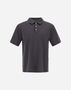 Herno JERSEY KNIT EFFECT POLO SHIRT Grey JPL00125U520599460