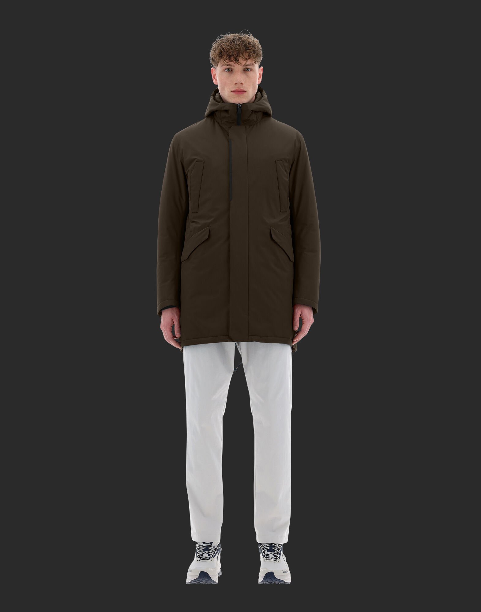 LAMINAR PARKA IN GORE TEX en Green pour homme Herno