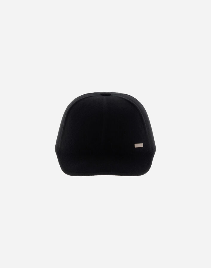 Herno CASUAL WOOL BASEBALL CAP Black BER00055U334969300